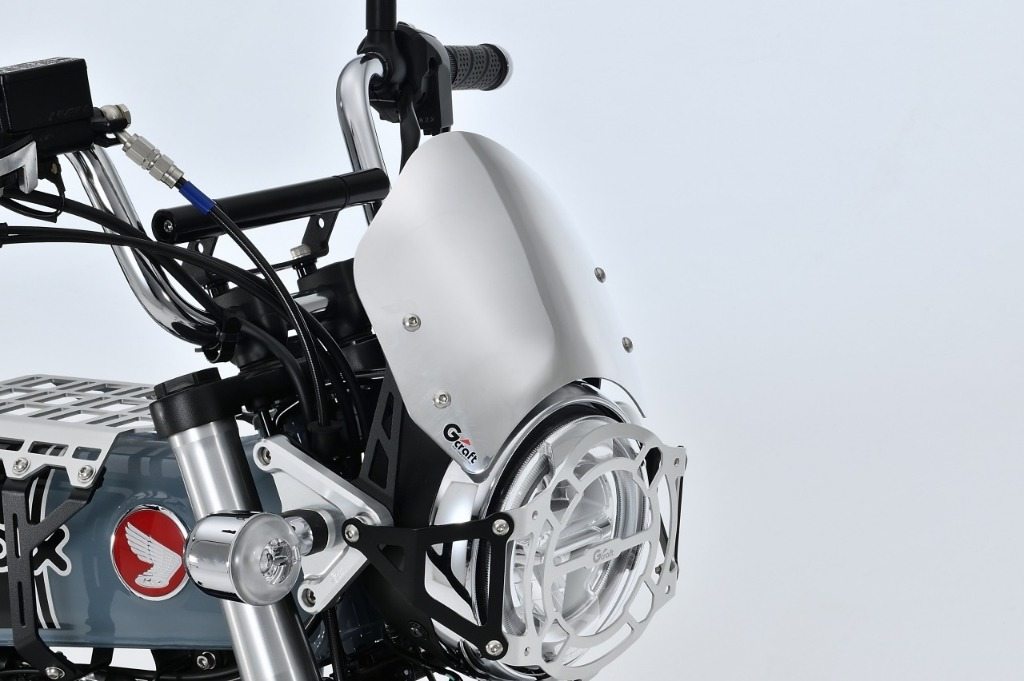 G-Craft ジークラフト アルミメーターバイザー モンキー125 DAX125 HONDA ホンダ メーターバイザー カウル関連 外装