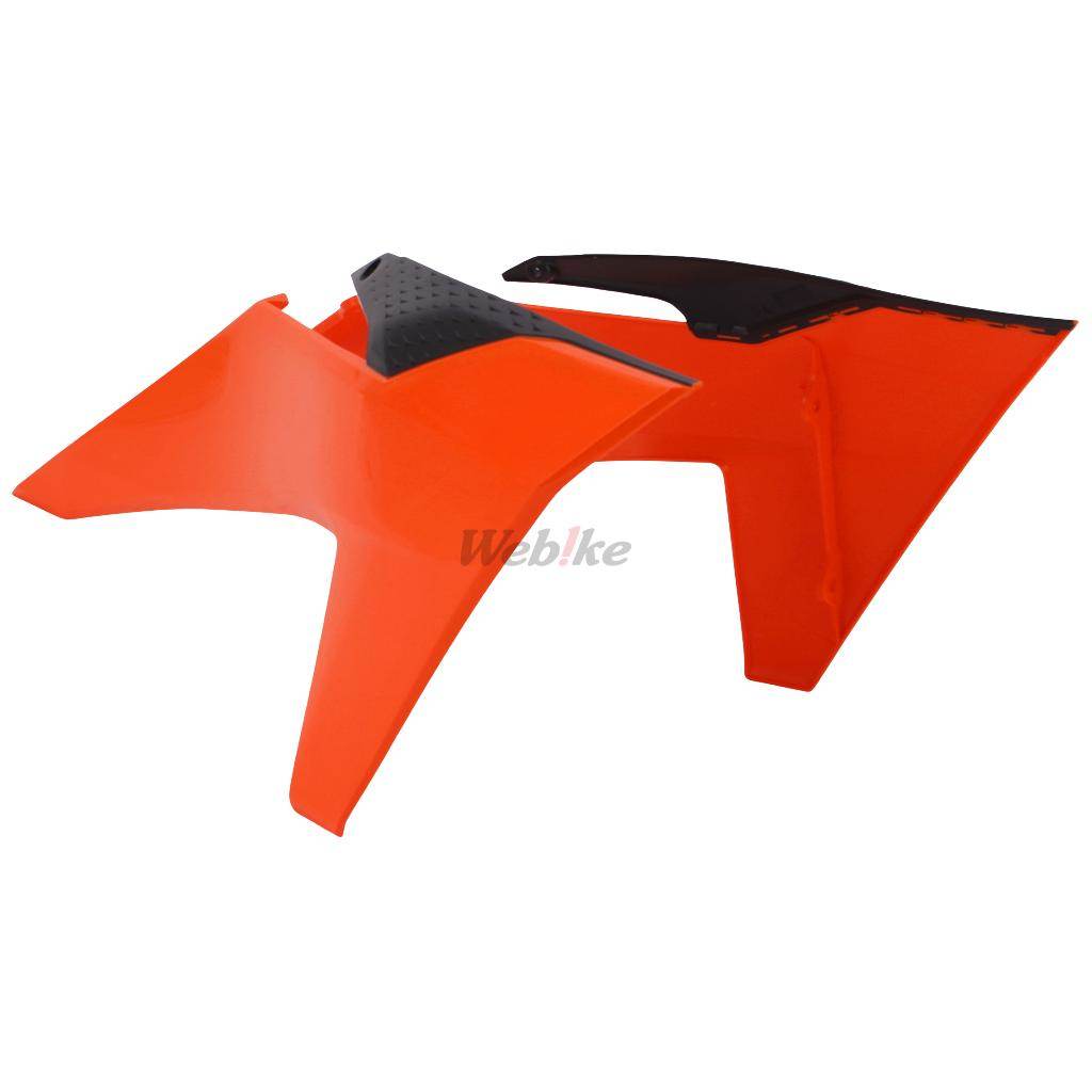 POLISPORT ポリスポーツ ラジエーターシュラウド for KTM EXC/SX/XC 2023- 150EXC 150XC-W 250EXC 250EXC-F 250XC-W 300EXC 350EXC-F 450EXC-F 450XCF-W ラジエーター 冷却関連 エンジン