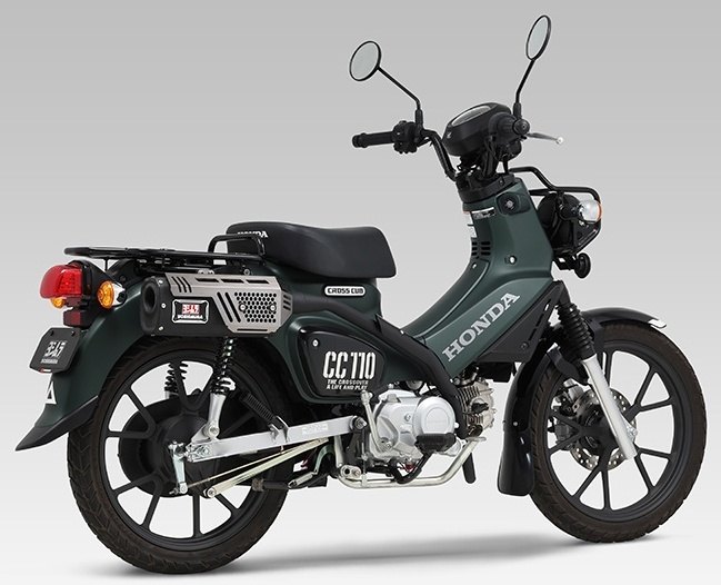 YOSHIMURA ヨシムラ 機械曲 Tactical［タクティカル］サイクロン 政府認証 クロスカブ110 HONDA ホンダ フルエキゾーストマフラー マフラー