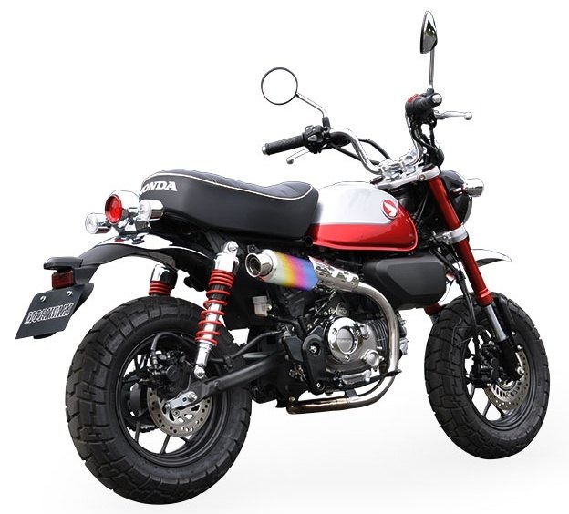 MORIWAKI ENGINEERING モリワキエンジニアリング フルエキゾーストマフラー ZERO UP[ゼロ アップ] Monkey125 HONDA ホンダ マフラー カラー：ANO(アノダイズドチタニウム)