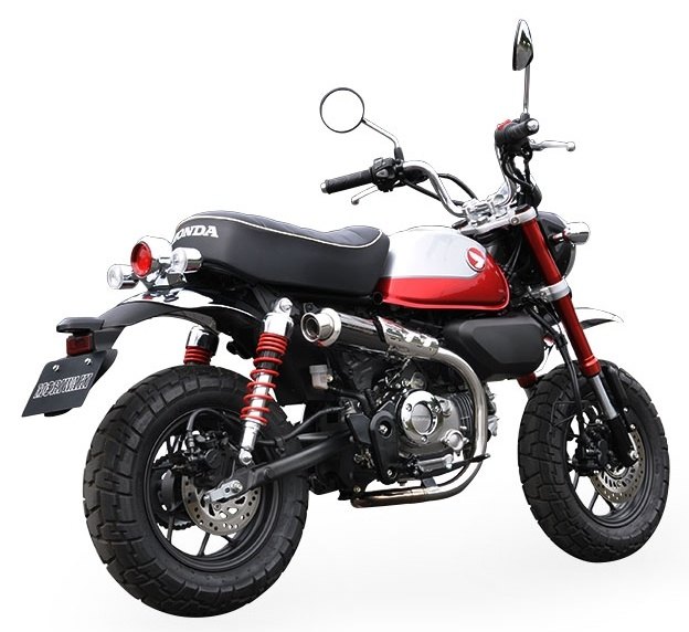 MORIWAKI ENGINEERING モリワキエンジニアリング フルエキゾーストマフラー ZERO UP[ゼロ アップ] Monkey125 HONDA ホンダ マフラー カラー：BP-χ (ブラックパール・カイ)｜ウェビック　店