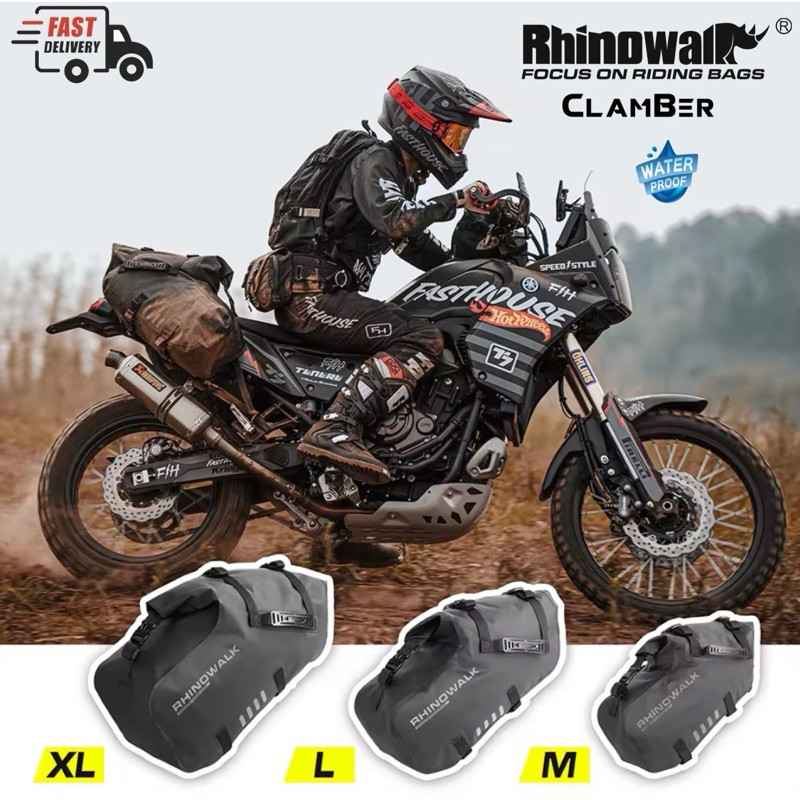 Rhinowalk:ライノウォーク Waterproof rackless saddle bag/pair シートバッグ 車体用バッグ・ケース｜ウェビック　店 21,060円
