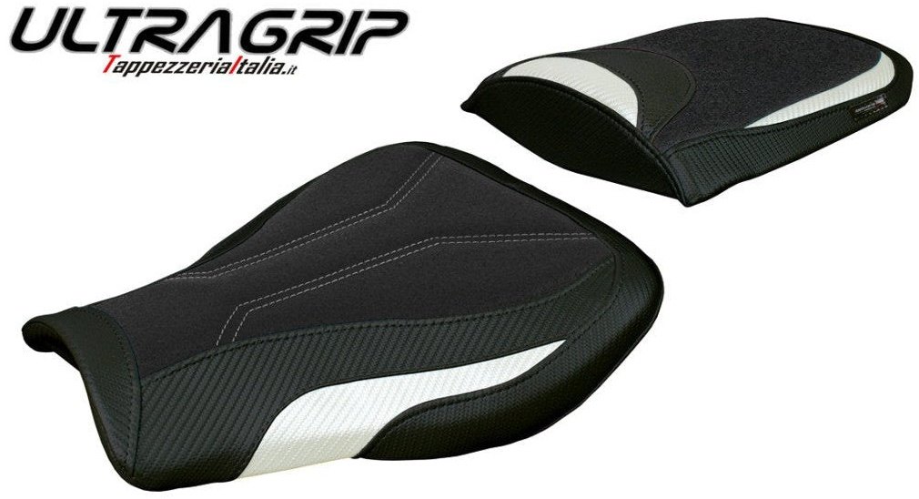 Tappezzeria Italia タッペッツェリア イタリア 純正シート用カバー HUELVA (ウルトラグリップ) CBR600RR HONDA ホンダ シートカバー シート関連 外装 張替え：なし / カラー：ホワイト