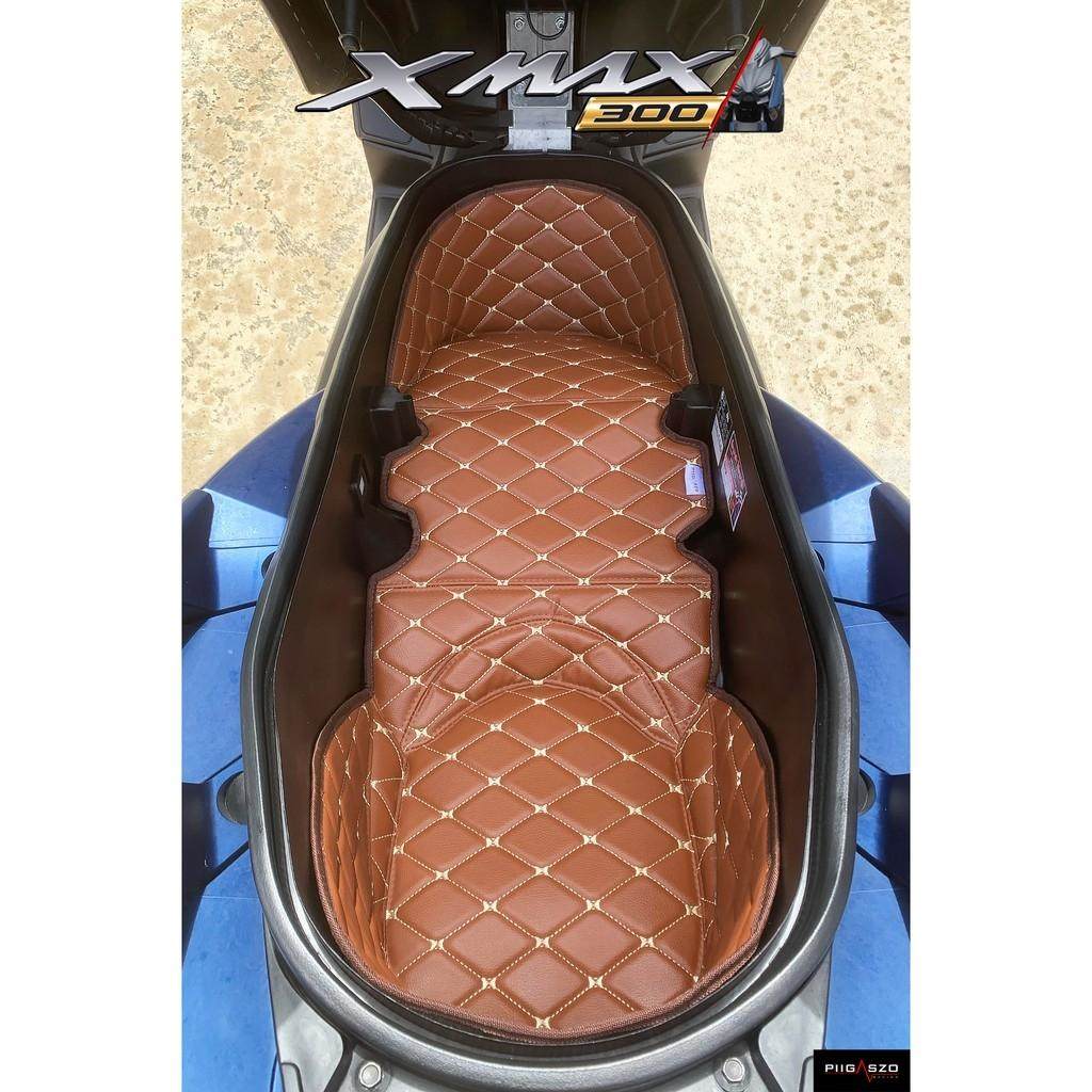 PIGASZO ピガッツォ U-BOX carpet with heat insulation Yamaha XMAX 2016-2022 X-MAX 300 YAMAHA ヤマハ その他シートオプション・補修部品 シート関連 外装 カラー：Brown cream thread｜ウェビック　店