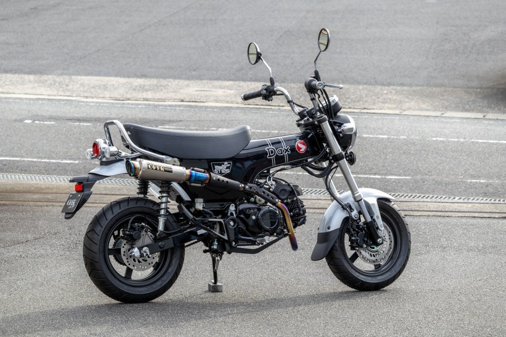 OVER オーヴァー GP-PERFORMANCE RS アップ フルチタン DAX125 HONDA ホンダ フルエキゾーストマフラー マフラー