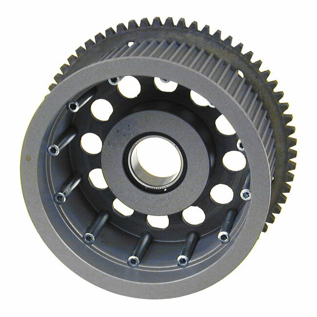 BELT DRIVES LTD. ベルトドライブ リアプーリーバスケット 72T 3インチ E-ST(N)【REAR PULLEY BASKET 3INCH E-ST(N)】 86-06 SOFTAIL； 84-94 FXR； 91-05 DYNANU 3' OPEN E-START HARLEY-DAVIDSON ハーレーダビッドソン リアドライブベルトプーリー 駆動系｜ウェビック　店