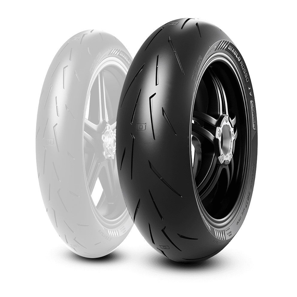 PIRELLI ピレリ DIABLO ROSSO IV CORSA 【150/60 ZR 17 M/C TL 66W】 ディアブロ ロッソ コルサ タイヤ オンロードタイヤ・スポーツ オンロードタイヤ