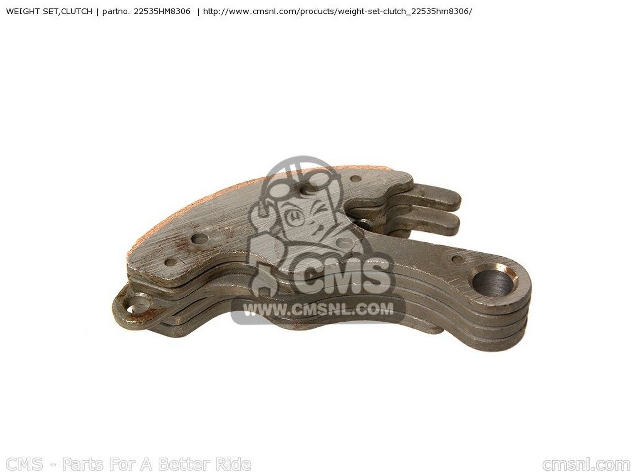 CMS シーエムエス WEIGHT SET，CLUTCH HONDA ホンダ その他クラッチオプション・補修部品 駆動系
