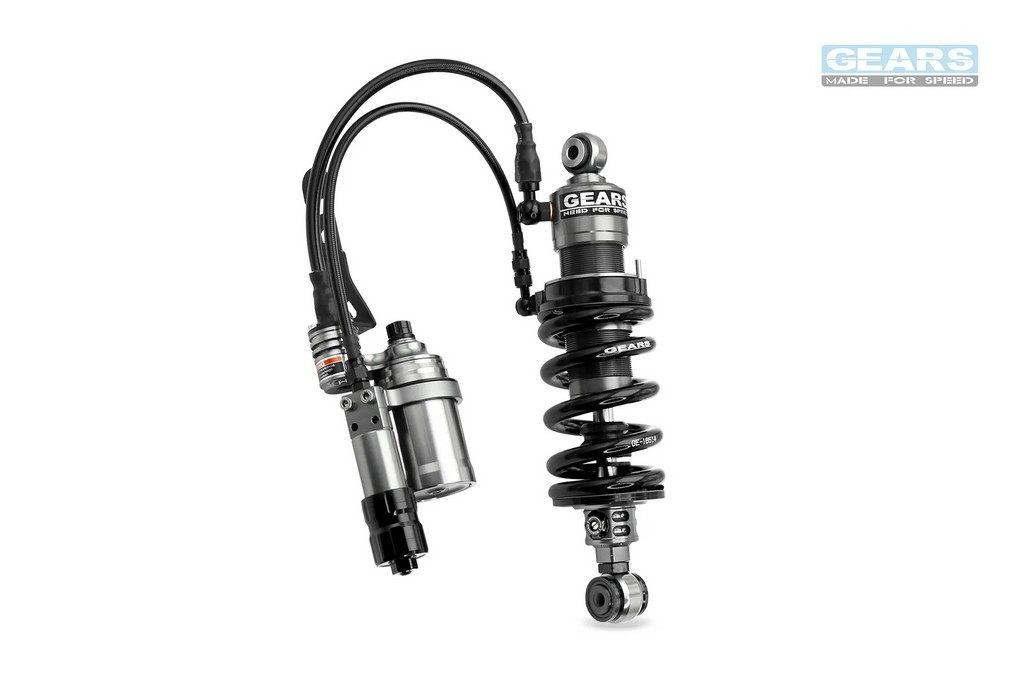 GEARS RACING ギアーズレーシング H2P リアサスペンション VFR800 (06-13) HONDA ホンダ サスペンション 足回り カラー：クラシックブルー / タイプ：油圧スプリングプリロードなし