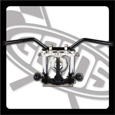 GOODS グッズ ナロートラッカーバー AMAL364ホルダー ワイヤーセット SR400 SR500 YAMAHA ヤマハ ハンドルバー ハンドル