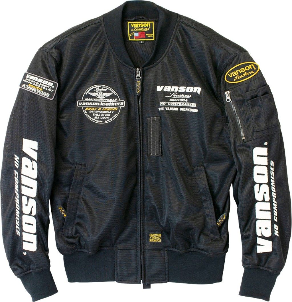 楽天市場】VANSON バンソン メッシュスウィングトップジャケット