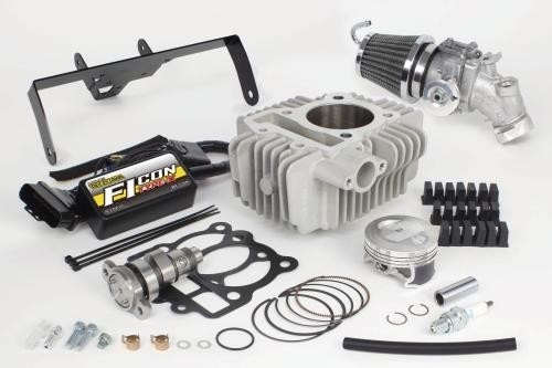 SP武川 SPタケガワ ハイパーSステージN-10ボアアップキット138cc(ビッグスロットルボディー) Z125PRO KAWASAKI カワサキ ピストン エンジンパーツ エンジン｜ウェビック　店