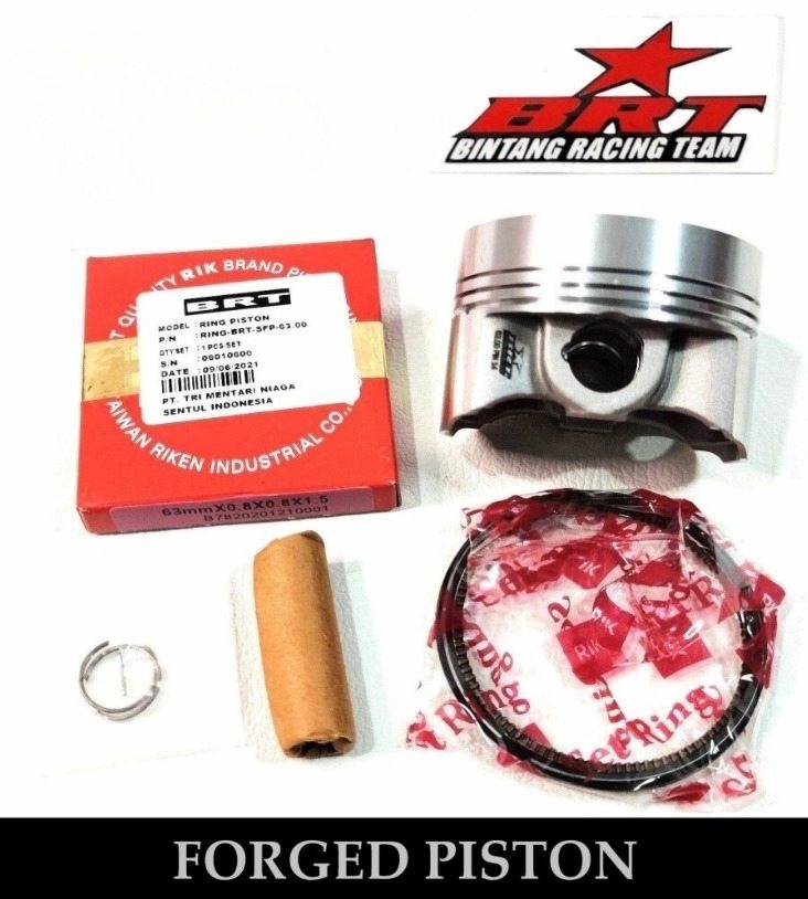 BRT ビーアールティー Super Forging Piston ピストン エンジンパーツ エンジン｜ウェビック　店