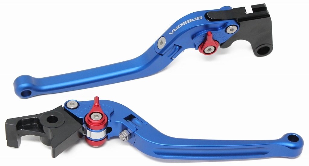 SPEEDRA スピードラ アジャストレバー スタンダード可倒式 X-ADV HONDA ホンダ ブレーキレバー ハンドル周辺パーツ ハンドル レバー本体カラー:マットブルー / アジャスターカラー:マットシルバー|ウェビック 店
