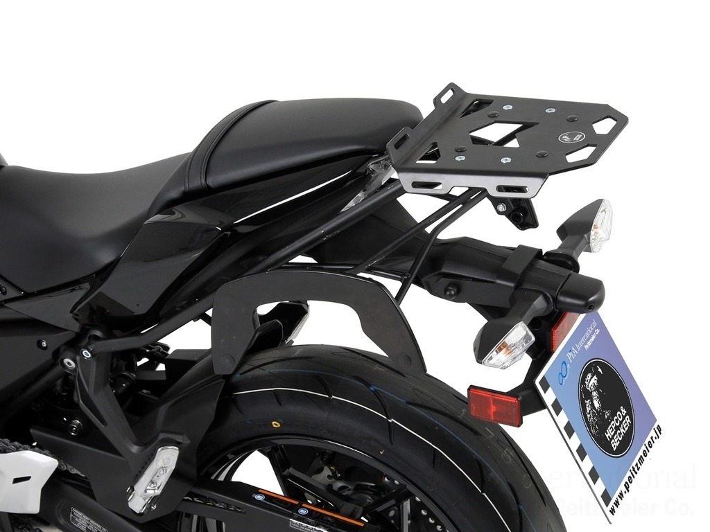 HEPCO&BECKER ヘプコ&ベッカー リアキャリア Smartrack/スマートラック Z650 Ninja650 KAWASAKI カワサキ バッグ・ボックス取り付けステー 車体用バッグ・ケース|ウェビック 店