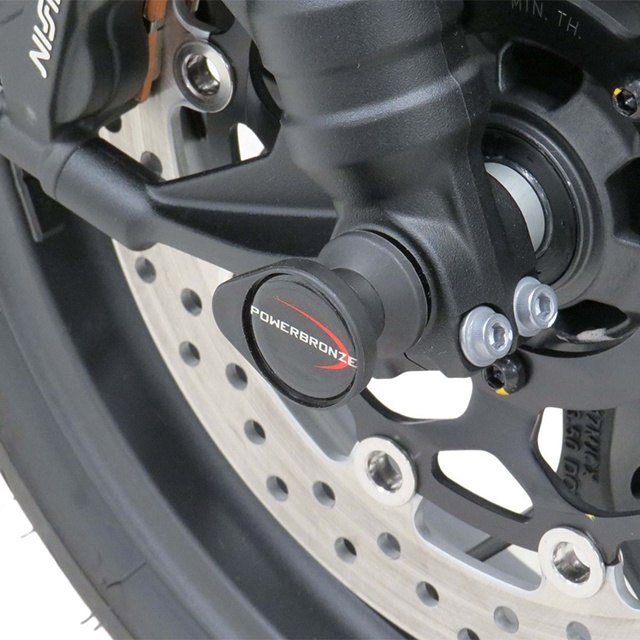 POWERBRONZE フロントアクスルスライダー CB1000 HORNET HONDA ホンダ アクスルスライダー フレーム