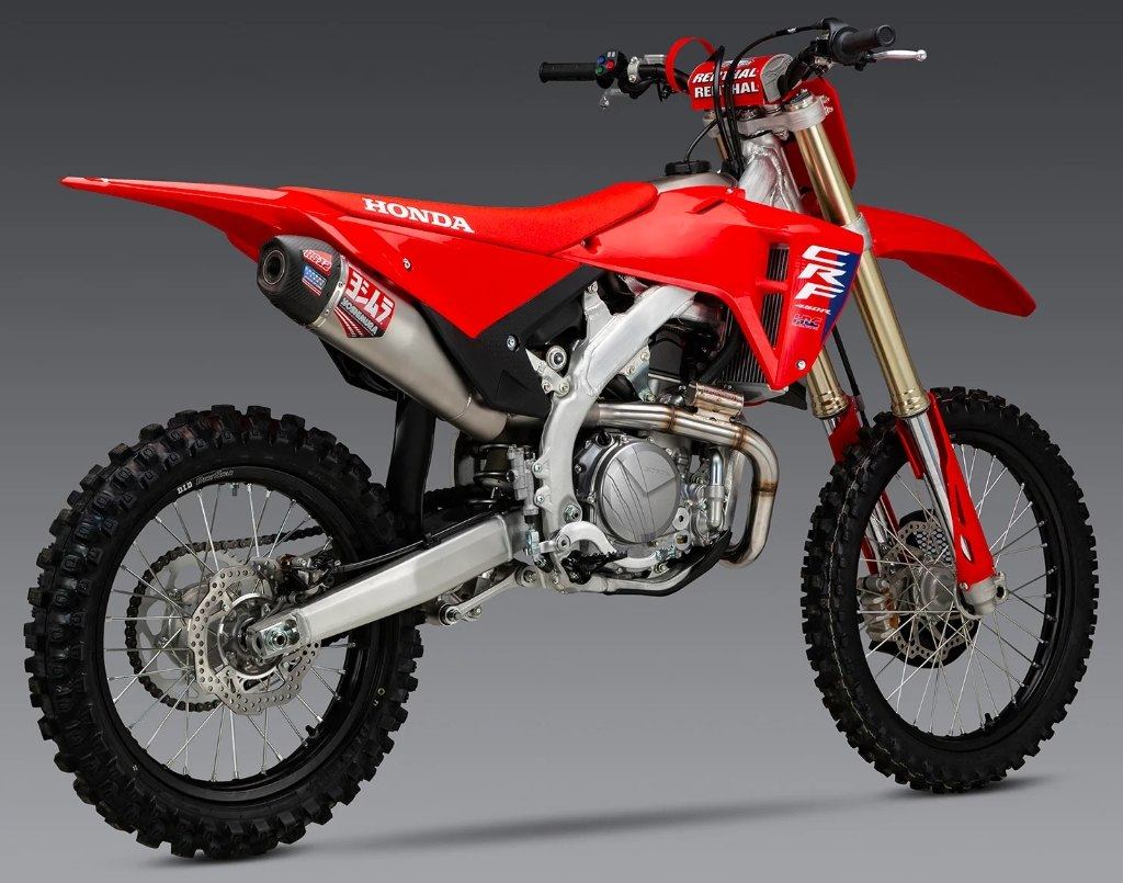 YOSHIMURA ヨシムラ レーシングサイクロン RS-12 CRF450RX CRF450R HONDA ホンダ フルエキゾーストマフラー マフラー タイプ：SS(ステンレスエキパイ＋ステンレスサイレンサーカバー)｜ウェビック　店