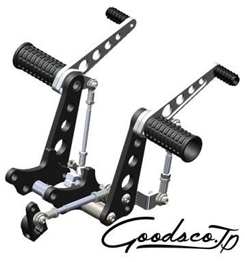 GOODS グッズ 2WAY MIDSTEP KIT SR400 SR500 YAMAHA ヤマハ バックステップ ステップ 足回り