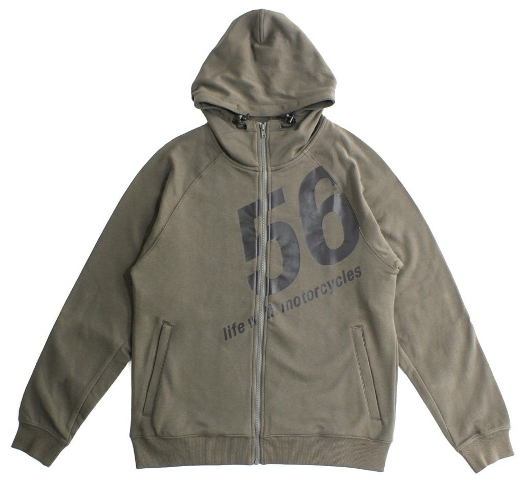 56design 56デザイン TRIMMING ZIP UP PARKA カジュアルパーカー・フーディー・スウェット アパレル|ウェビック 店