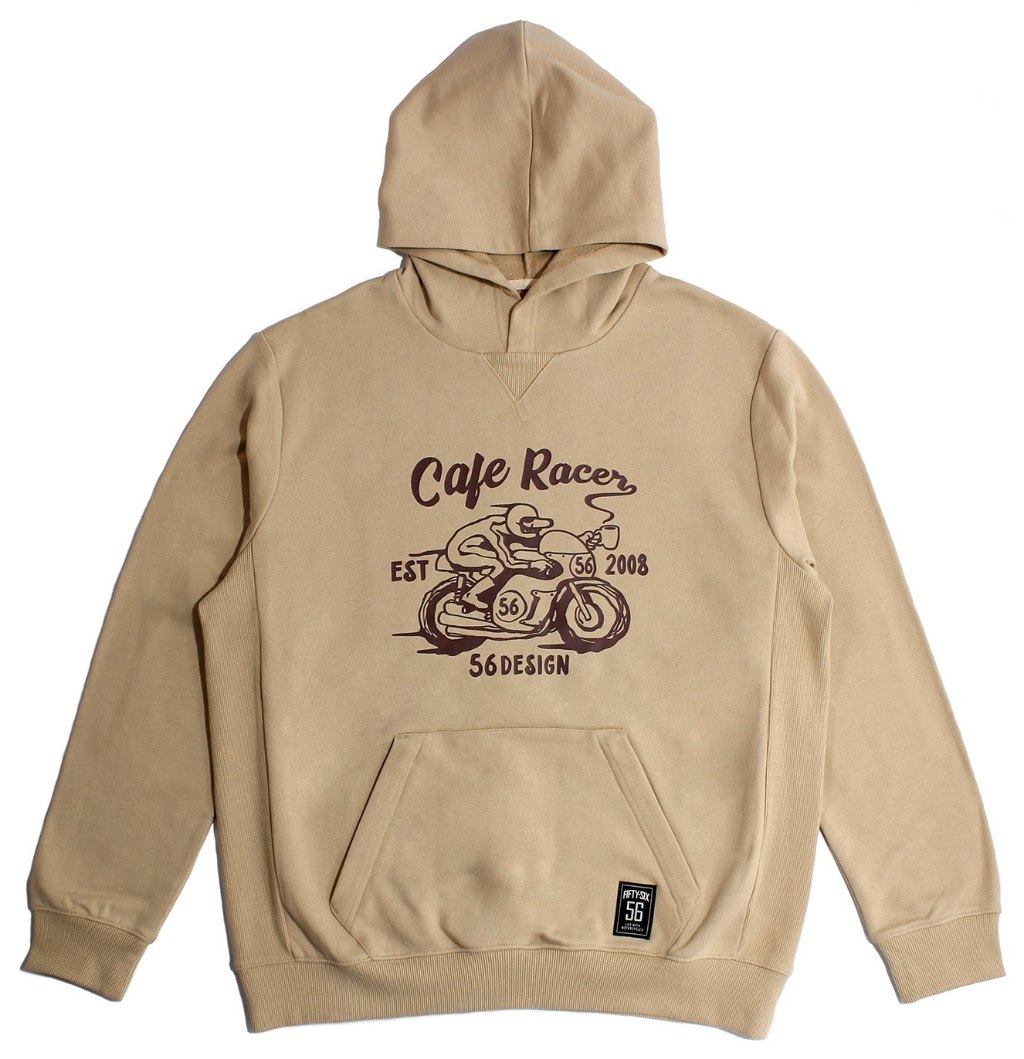 56design 56デザイン CAFE RACER PARKA カジュアルパーカー・フーディー・スウェット アパレル|ウェビック 店