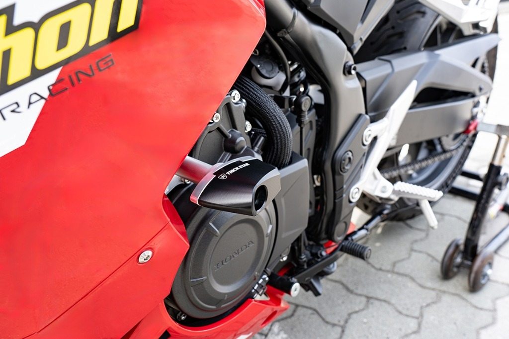TRICKSTAR トリックスター フレームスライダーTYPE-E CBR400R NX400 HONDA ホンダ エンジンスライダー・フレームスライダー フレーム｜ウェビック　店