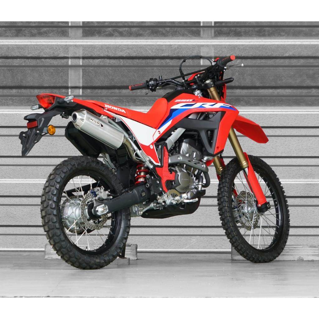 アクラポビッチAKRAPOVIC CRF250L/300L用スリップオンマフラー AKRAPOVIC アクラポビッチ スリップオンラインマフラー