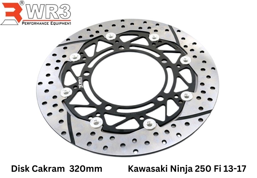 WR3 ダブルアールスリー フローティング フロントディスクローター Ninja250 FI KAWASAKI カワサキ ブレーキディスクローター ブレーキ 21,028円