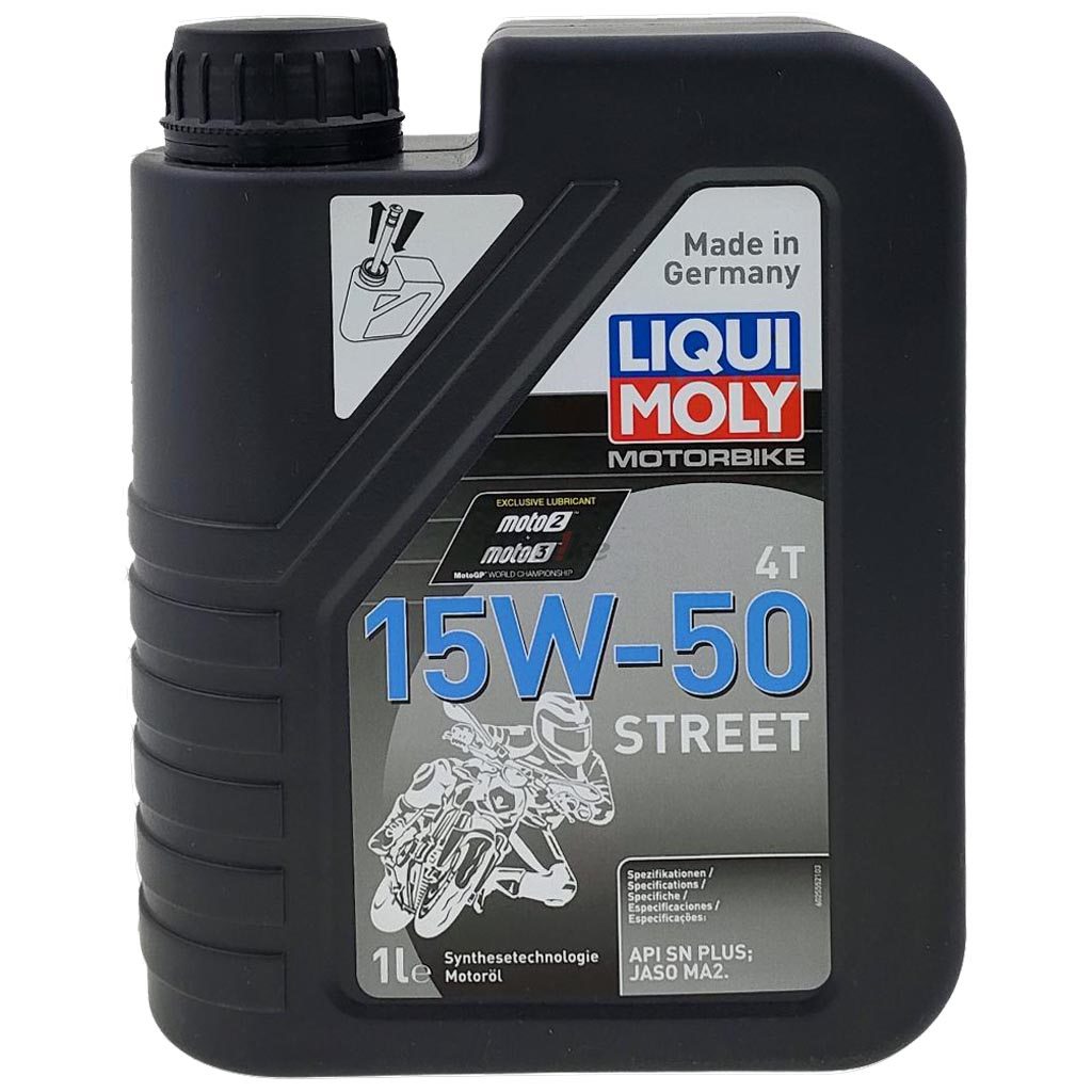 LIQUI MOLY リキモリ Motorbike STREET 4T (ストリート ) 【15W-50】【4サイクルオイル】 4サイクルオイル オイル
