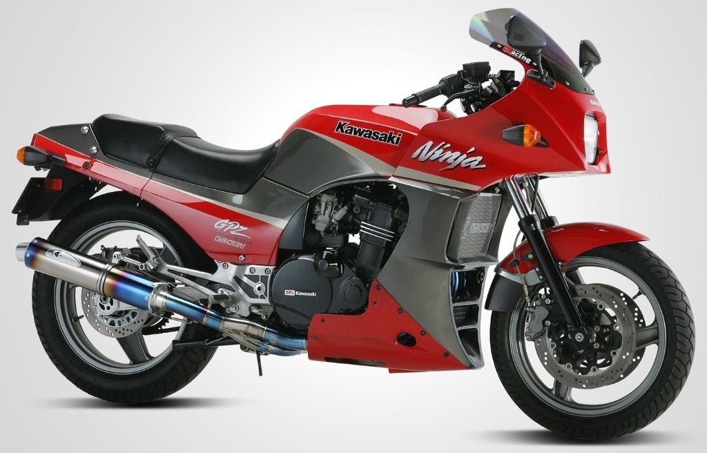 K-FACTORY ケイファクトリー チタンフルエキゾーストマフラー SD GPZ900R KAWASAKI カワサキ フルエキゾーストマフラー マフラー｜ウェビック　店