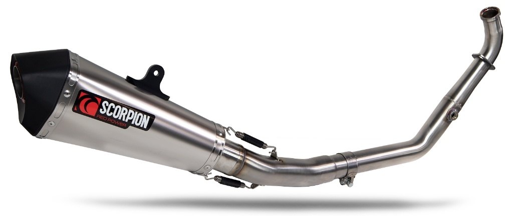 SCORPION スコーピオン セルケトパラレル フルエキゾーストマフラー YZF-R125 YZF-R15 M YAMAHA ヤマハ マフラー タイプ：チタンスリーブ／重量：2.76kg