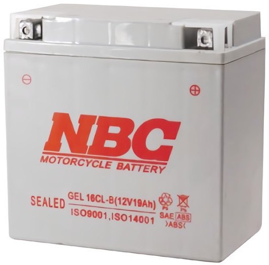 NBC エヌビーシー GELバッテリー【16CL-B】 鉛系バッテリー バッテリー関連