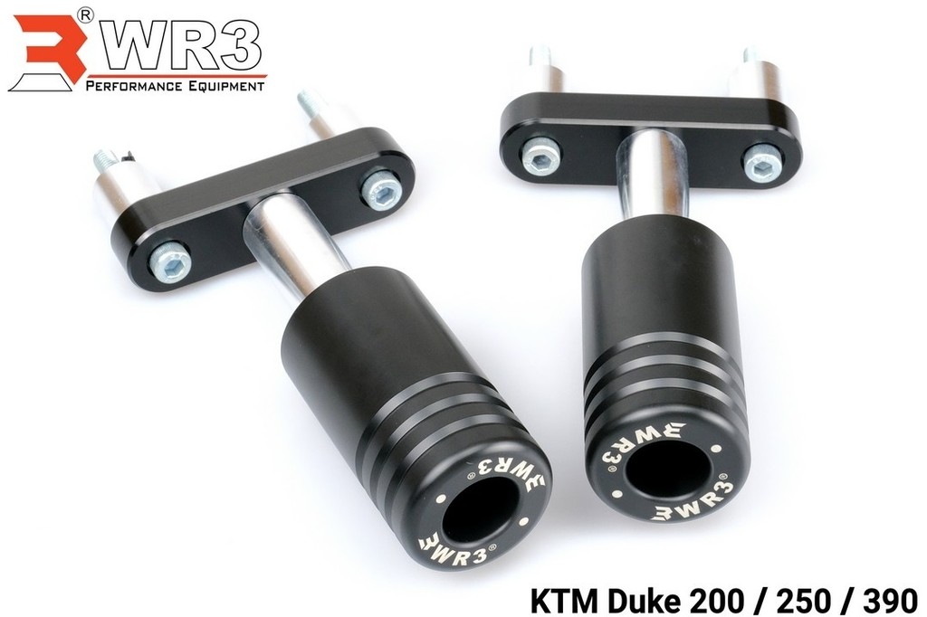 WR3 ダブルアールスリー フレームスライダー Duke 200 250 390 KTM エンジンスライダー・フレームスライダー フレーム|ウェビック 店