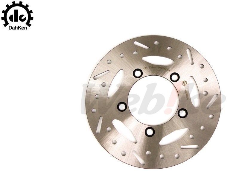 Dahken ダーケン Fixed リアディスクローター 234mm KRV KYMCO キムコ ブレーキディスクローター ブレーキ