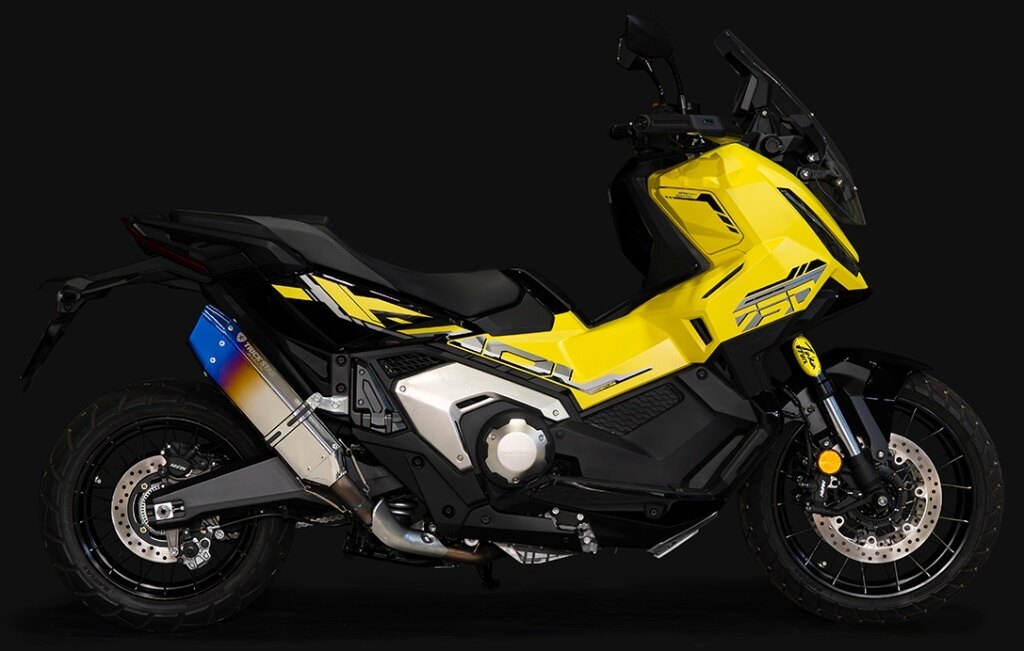 TRICKSTAR トリックスター 政府認証スリップオンマフラーIKAZUCHI X-ADV HONDA ホンダ スリップオンマフラー マフラー サイレンサータイプ:焼チタン