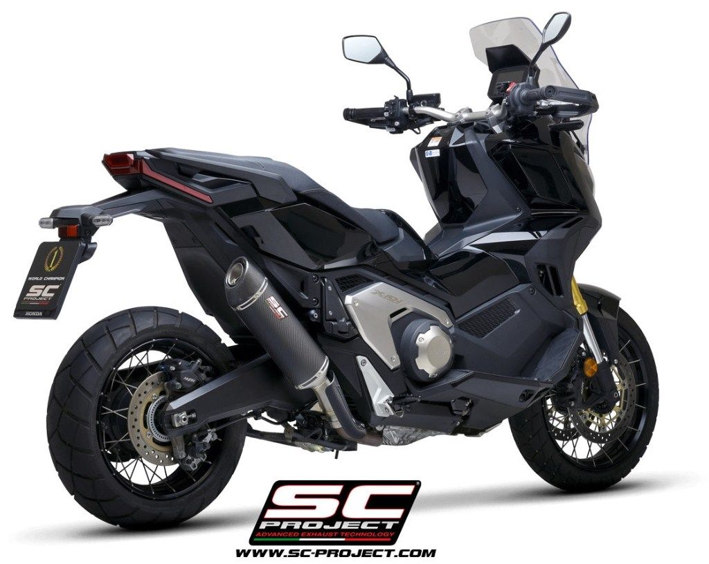 SC-PROJECT SCプロジェクト オーバル スリップオンサイレンサー【公道走行可】 X-ADV HONDA ホンダ スリップオンマフラー マフラー|ウェビック 店