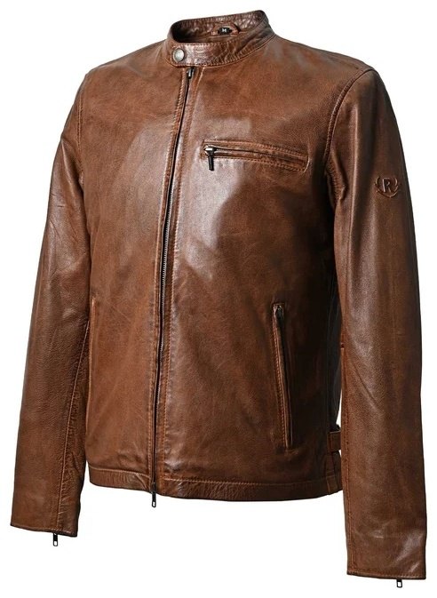 RIDEZ ライズ ACE JACKET BROWNシングルライダースジャケット レザージャケット ジャケット アパレル