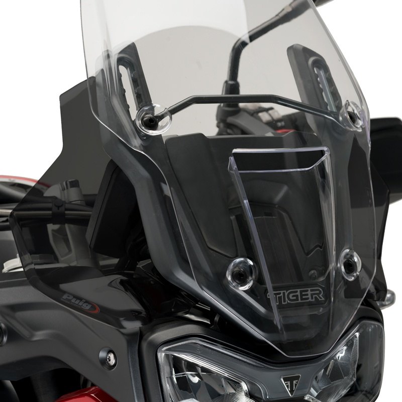 Puig プーチ アッパーディフレクター(UPPER DEFLECTORS) TIGER900 TIGER900GT LOW PRO TIGER850 TRIUMPH トライアンフ スクリーン 外装