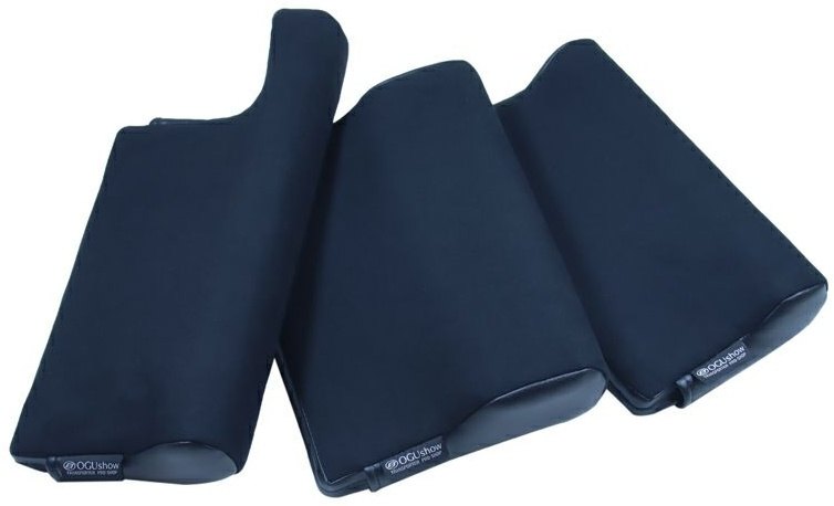 OGUshow オグショー ESアームレスト タイプL 左右セット 200系ハイエース トランポ用品 生地・カラー：ブラックモケット×ブラックレザー