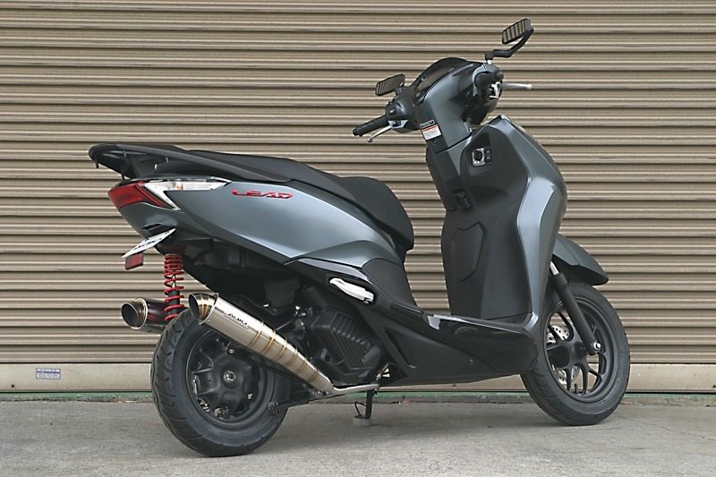 ADIO アディオ BB-SHOOTマフラー リード125 HONDA ホンダ フルエキゾーストマフラー マフラー