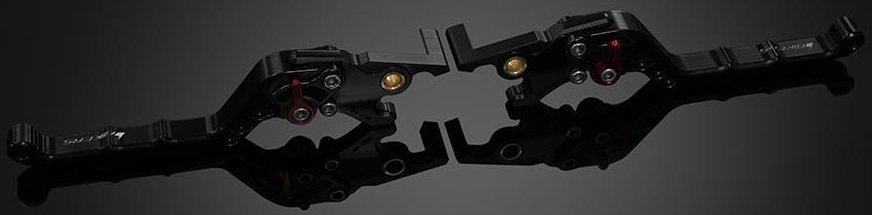 BIKERS バイカーズ アジャスタブル ブレーキレバーセット (ロング) XMAX 300 NEW YAMAHA ヤマハ ブレーキレバー ハンドル周辺パーツ ハンドル