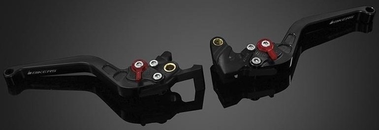 BIKERS バイカーズ アジャスタブル ブレーキレバーセット AEROX 155 R STANDARD QBIX S YAMAHA ヤマハ ブレーキレバー ハンドル周辺パーツ ハンドル