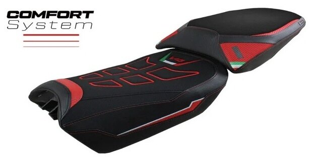 Tappezzeria Italia タッペッツェリア イタリア 純正シート用カバー SAFI (コンフォート) MULTISTRADA V4 SPORT S DUCATI ドゥカティ シートカバー シート関連 外装｜ウェビック　店