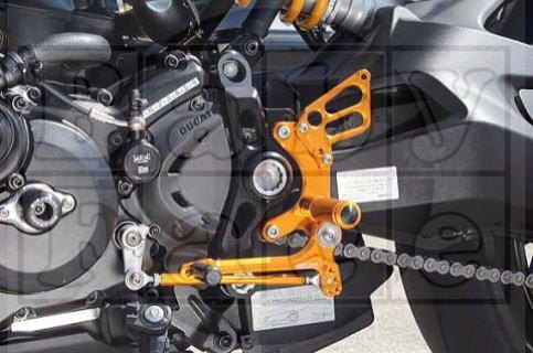 BABYFACE ベビーフェイス パフォーマンスステップキット Monster1200R DUCATI ドゥカティ バックステップ ステップ 足回り