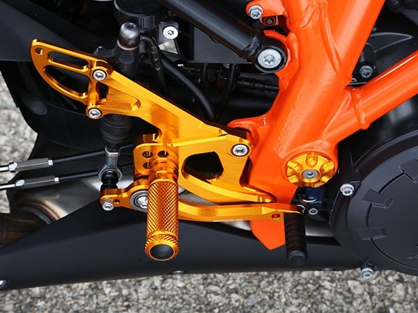 BABYFACE ベビーフェイス パフォーマンスステップキット 1290 SUPERDUKE GT KTM バックステップ ステップ 足回り