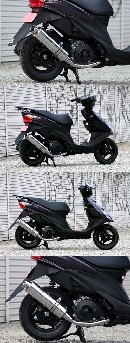 Realize リアライズ 22レーシング フルエキゾーストマフラー アドレスV125S アドレスV125 SUZUKI スズキ マフラー｜ウェビック　店 24,665円