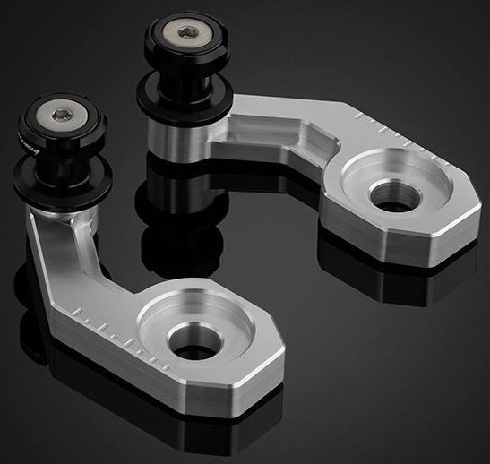 BIKERS バイカーズ スタンドフック付きチェーンアジャスター M-SLAZ XSR155 YAMAHA ヤマハ アクスルブロック・チェーンアジャスター 足回り