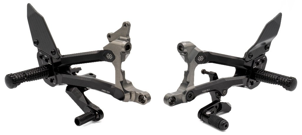 GILLES TOOLING ギルズツーリング アジャスタブル バックステップキット FXR Panigale V4 R DUCATI ドゥカティ バックステップ ステップ 足回り