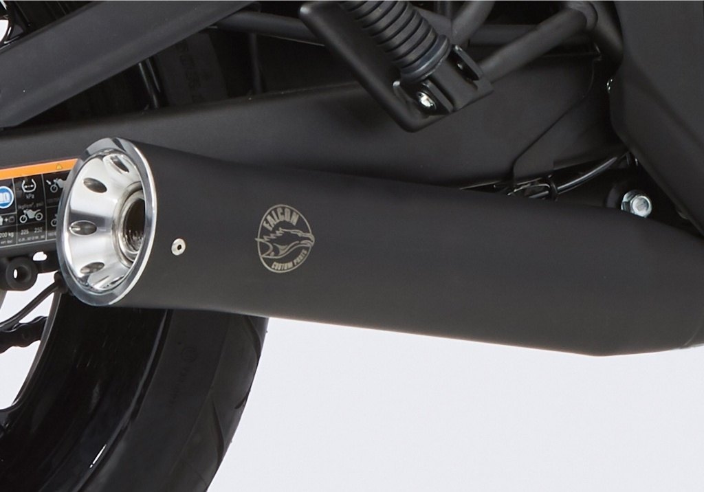 FALCON CUSTOM PARTS ファルコン Double Groove スリップオンマフラー CMX500 Rebel HONDA ホンダ マフラー｜ウェビック　店