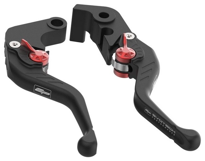 Evotech Performance エボテックパフォーマンス Evo ショートブレーキ＆クラッチレバーセット GSX-R600 SUZUKI スズキ ブレーキ・クラッチレバーセット ハンドル周辺パーツ ハンドル