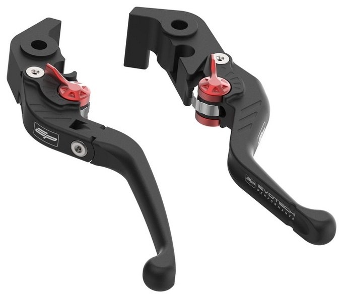 Evotech Performance エボテックパフォーマンス EVOフォールディングクラッチレバー／ショートブレーキレバーセット 1390 Super Duke R Evo KTM ブレーキ・クラッチレバーセット ハンドル周辺パーツ ハンドル 27,632円